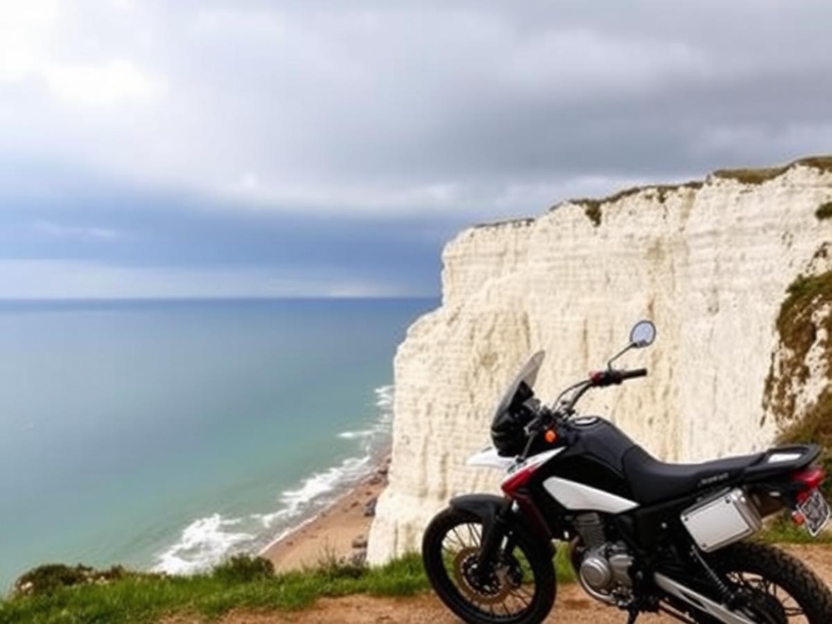 Halte aux falaises d'Étretat